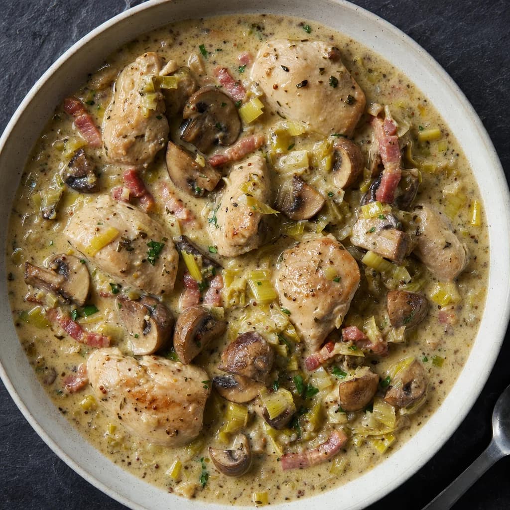 chikcen stew recipe photograph
